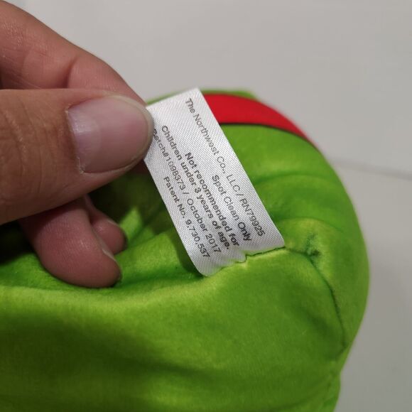 Teenage Mutant Ninja Turtles Cubd Raphael Plush Green Nickelodeon TMNT Toy - Picture 8 of 8